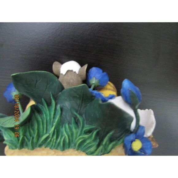 CHARMING TAILS FITZ & FLOYD YOU'RE ONE OF A KIND 2003 88/121 DUCKS HATCHING EGG - Picture 3 of 9